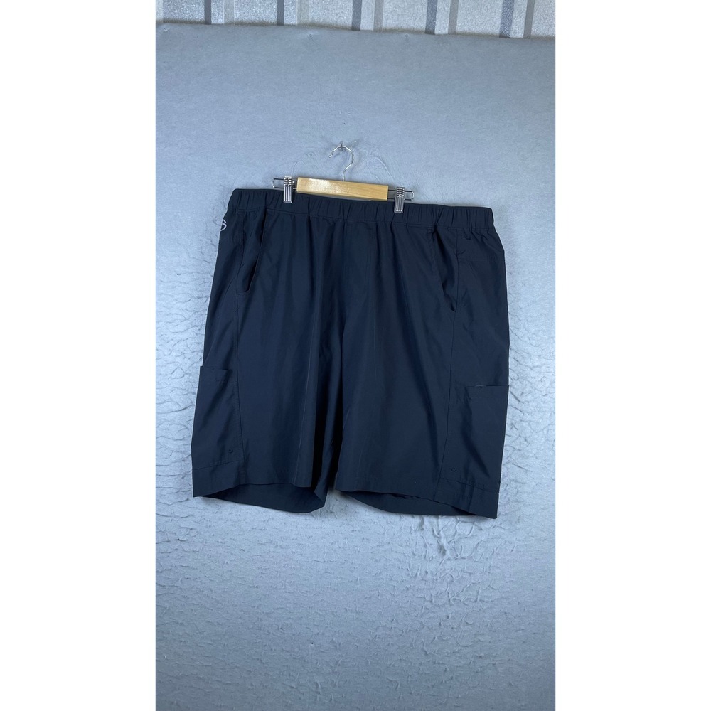 Magellan Outdoors Cargo Shorts Mens 2XL Black Lightweight Hiking Fishing